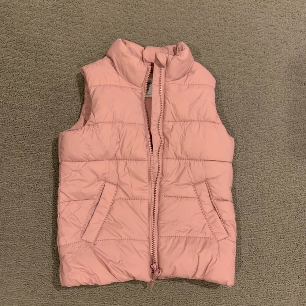 Old navy xs, sz 5 pink puffy vest